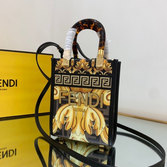 Fendace Mini Tote Bag-13*18*6.5CM - Image 3