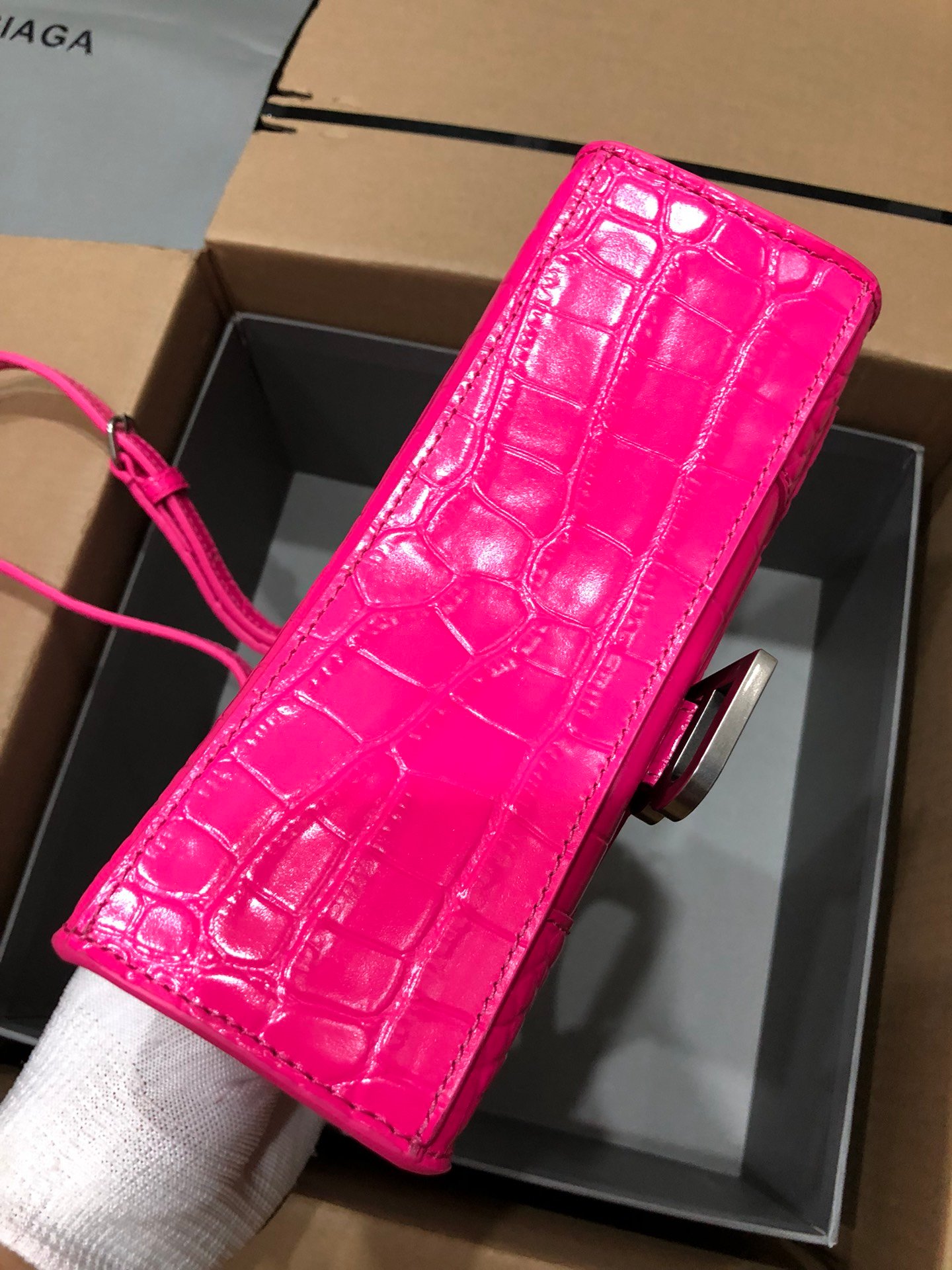 Balenciaga Small Hourglass Bag-13*8*19CM - Image 4