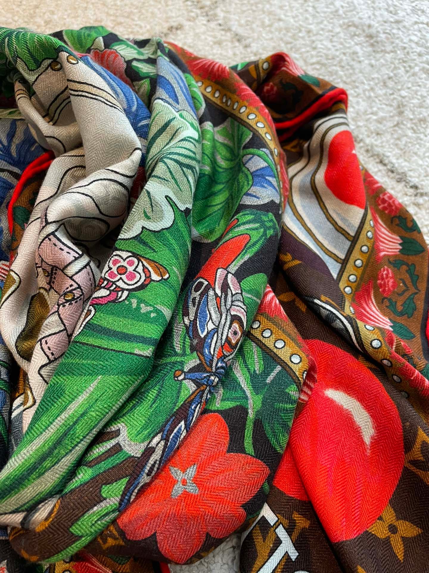 Louis Vuitton Square Towel-140*140CM - Image 5