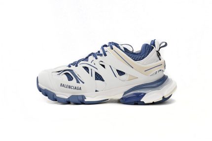 Balenciaga Tess S White Navy Blue