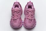 Balenciaga Tess S LED Sneaker Plum Red