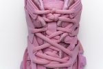 Balenciaga Tess S LED Sneaker Plum Red