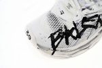 Balenciaga Runner White Black Character Print