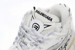 Balenciaga Runner White Black Character Print