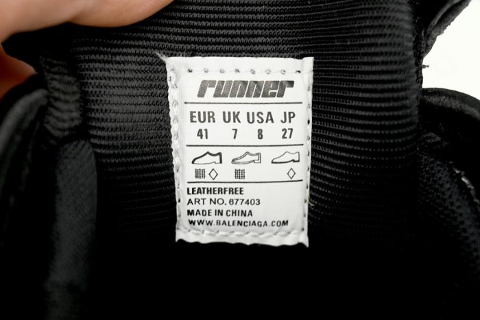 Balenciaga Runner Black