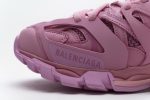 Balenciaga Tess S LED Sneaker Plum Red