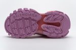 Balenciaga Tess S LED Sneaker Plum Red