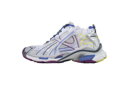 Balenciaga Runner Sneaker Silver Red