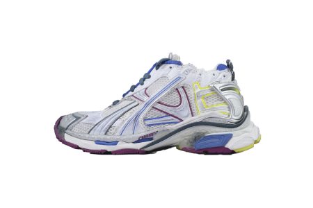Balenciaga Runner Sneaker Silver Red
