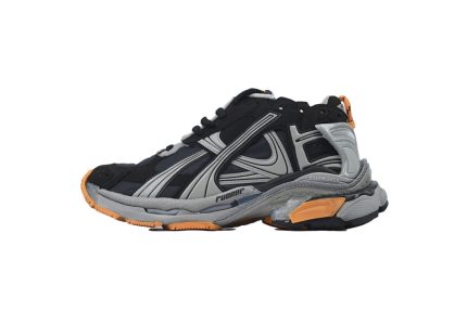 Balenciaga Runner Sneaker Black Gray Orange