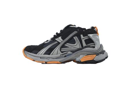 Balenciaga Runner Sneaker Black Gray Orange
